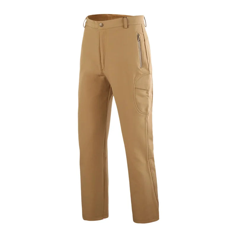 Waterproof Windproof Men's Outdoor Camo Trousers Tactical Hunting Softshell Pants