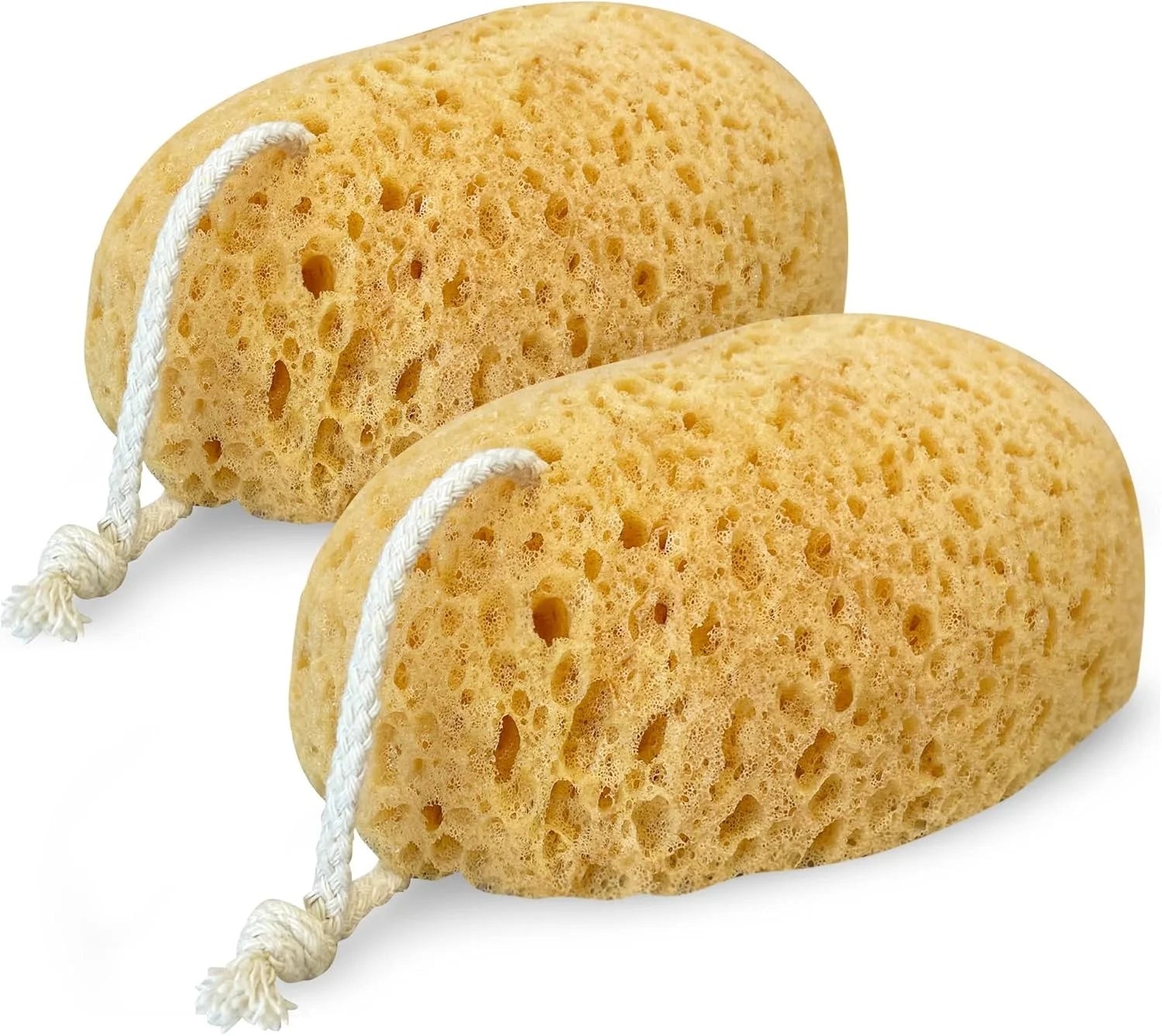 Adult and Children's Exfoliating Bubble Bath Sponge Seaweed Cotton Honeycomb for Deep Clean Bathing