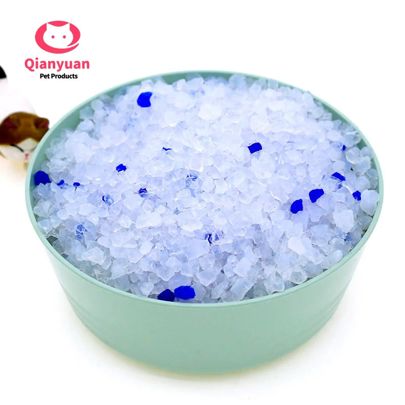 OEM Cat Litter Wholesale Deodorization Easy Clean Natural Silica Gel Cat Litter Silica Cat Litter