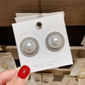 New 2021 New Gold /silver Earrings for Women Multiple Trendy Round Korea Drop Statement Earrings Fashion Party Jewelry Gift