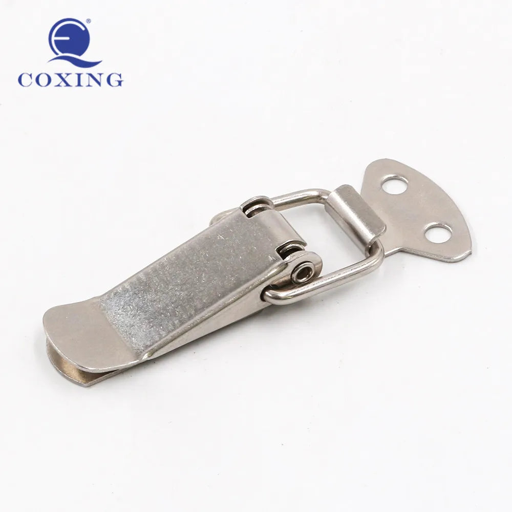 Small Size Cabinet Lock Drawer Lock Office Lock Stainless Steel Toggle Latch Hasp Toggle Latch Clamp for Cabinet Boxes Suitcase