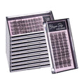 DIY Lash Segment Eyelash Individual Cluster Silk Fluffy Fans Knot Free Lashes Diy Eyelash Extension