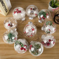 Christmas Ball Ornaments LED Lights for Tree Decoration Xmas Battery Powered Hanging Spherical Bulbs for Festival Party Holiday