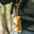 Travel Canvas Dog Poop Bags Pet Treat Training Garbage Pouch Dog Waste Dispenser Bag Holder