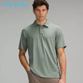 Streetwear UV Protective Breathable Solid Knitted Men's Golf for Shirts Blank Short Sleeve Sport T-shirts