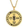Guardian Angel ZEPAR Astaroth Spiritual Love Amulet Siegel Inspired Special Binding Talisman Stainless Steel Pendant Necklace