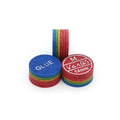 Professional Superior Quality Rainbow Colorful Multi Layer 14mm Billiard Pool Cue Tip H M S