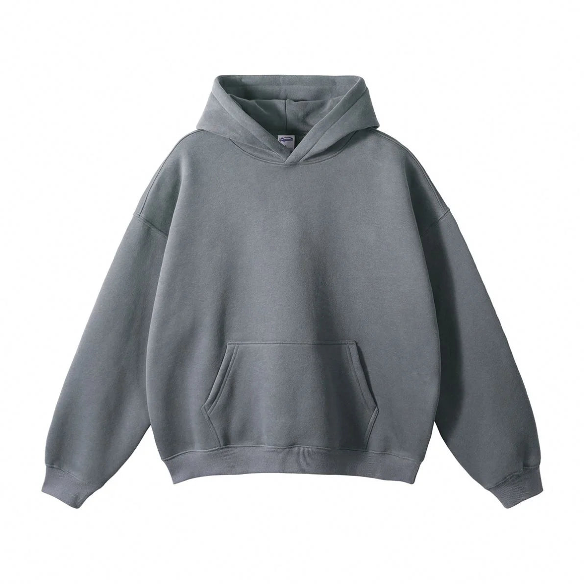 Custom Blank 350 GSM Pullover Cotton Polyester Fleece Heavyweight Streetwear Plain Hoodie No String Manufacturer