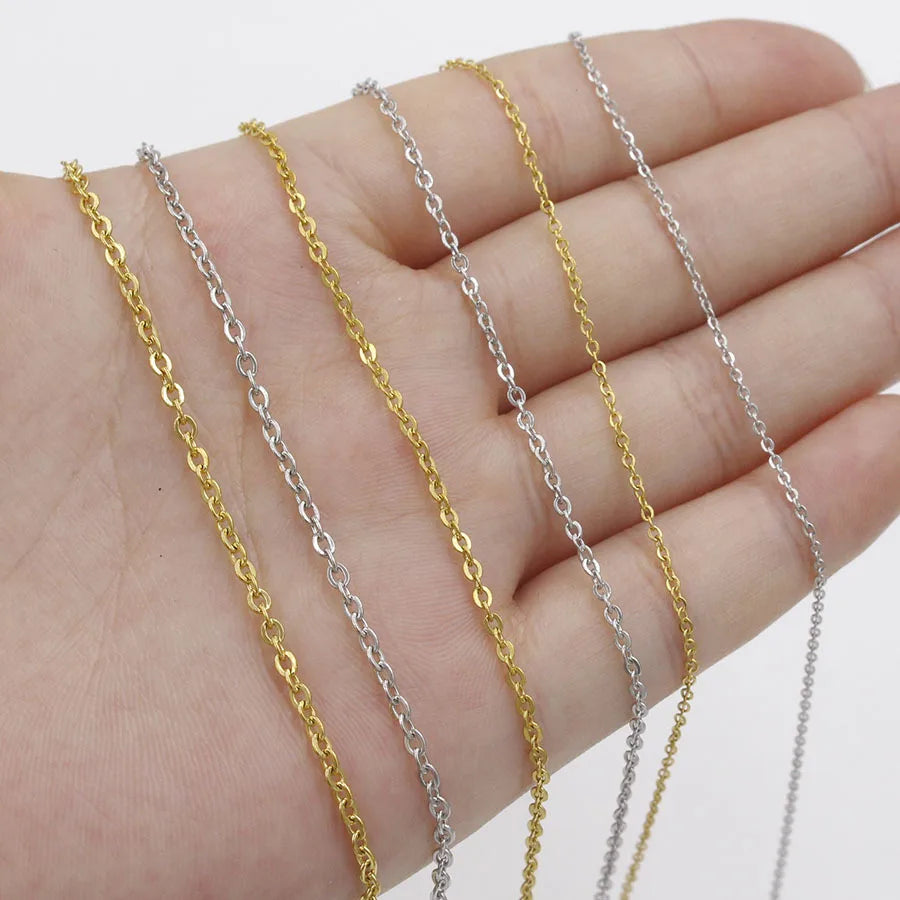 Jewelry 18K Gold Plated Stainless Steel Chain Custom Pendant Necklace for Women