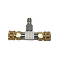 High Pressure Cleaning Machine Outlet Pipe Joint Car Wash Pump High Pressure Pipe 3/8 Quick Connect T-type Three-way Joint