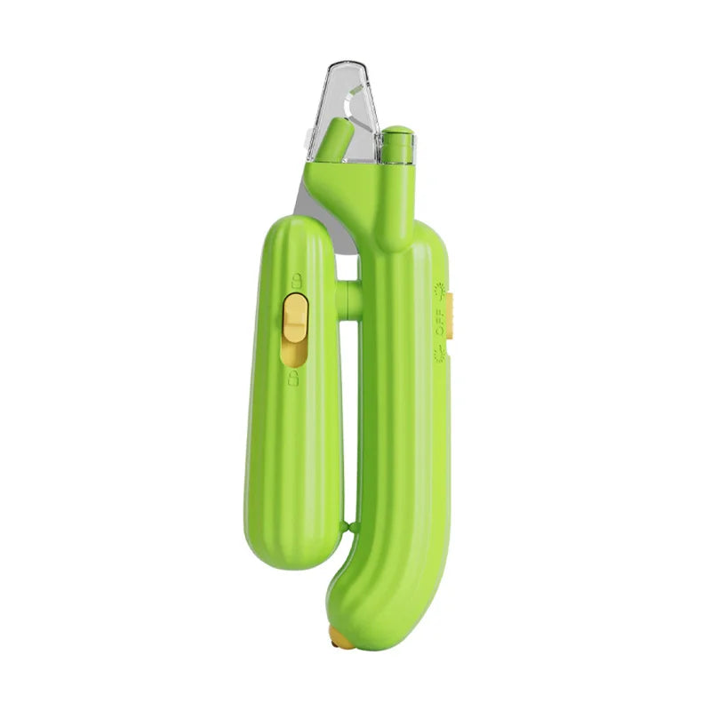 Spot Pet Dog Cat Nail Clippers Led Claw Claw Hair Brushing Scissors