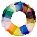 Luxury Organza Medium Jewelry Cosmetic Stock Organza Gift Bag Drawstring Wholesale