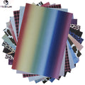 Infusible Transfer Ink Sheets Watercolor Heat Transfer Paper 16 Packs 12"X12" Sublimation Sheet for Machine DIY T-Shirt