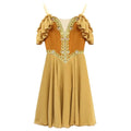 R0073 Professional High Quality Girls Ballet Performance Wear Romantic Dress