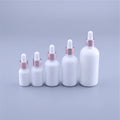Essential Oil Luxury Opal White Porcelain Glass Dropper Bottle with Rose Gold Dropper 10ML-100ML