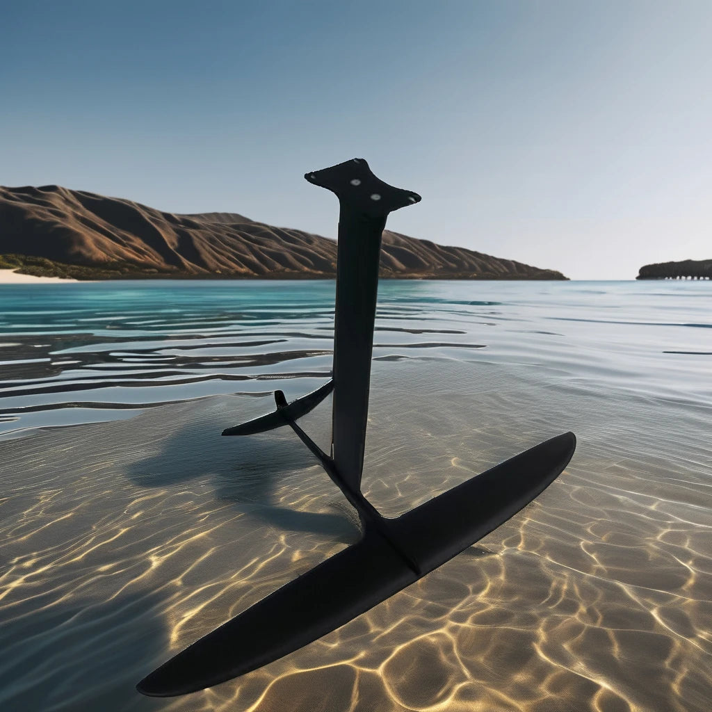 Unisex New GY1350 Carbon Fiber Kitesurfing Hydrofoil Board Beginner SUP Hydrofoil for Pump Surfing