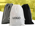 Custom Eco Jewelry Storage Pouch Non Woven Drawstring Shoes Dust Bag