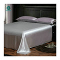 Hot Sale ESASILK Grade a Woven 400TC Mulberry 19/22/25 Momme Silk Bedding Sheet 4 Piece Set Duvet Cover All-Season