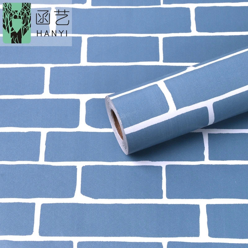 Vinyl Self-adhesive Wallpaper Rolls Modern Wall Papers Home Decor Living Room Bedroom Wallcoverings 3D Wall Murals