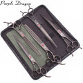 Pet Grooming Kit for Dogs and Cats 8.0" Stainless  Dog Scissors Set Dog Hair Thinning Scissors Curved Shears Z3015