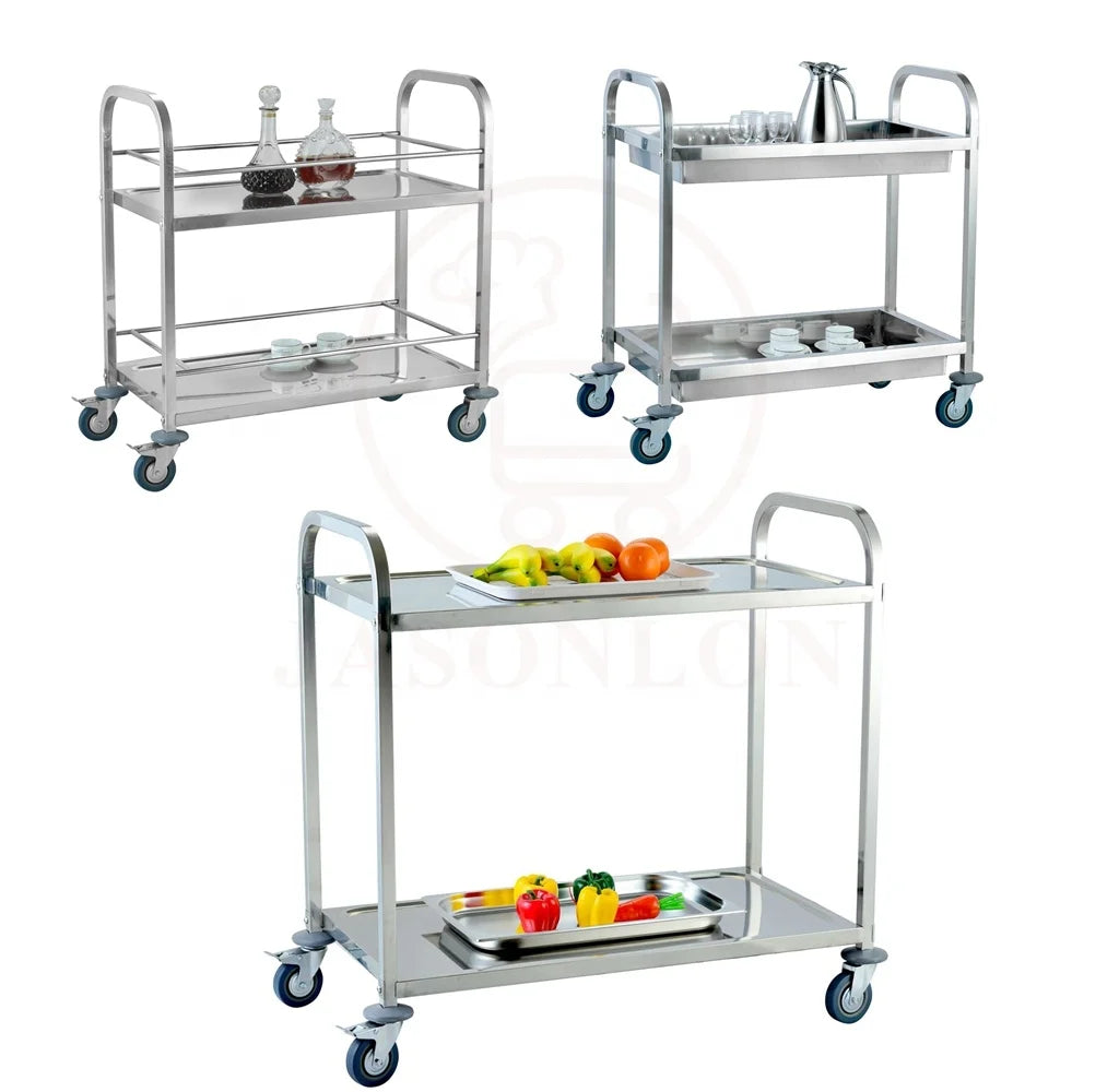 Commercial Catering Equipment Restaurant Service Trolley Hotel Serving Food Trolley & Serving Cart Trolley & Buffet Trolley