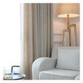 Innermor Linen Blackout Curtains Japan Style Grommet Rope for Kitchen Bedroom Living Room Custom Made All-Season Window
