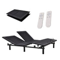 Electric Adjustable Bed Frame with App Control Smart Split king Size Bedroom Sets Adjustable Smart Hotel Bed Frame