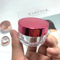 Frosted Cream Pot Cosmetic PETG Plastic Lip Scrub Container 30g 60g Cream Jar with Screw Cap
