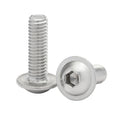 Stainless Steel 304 316 A2 A4 Metric ISO 7380-2 Flange Socket Button Head Screws With Collar