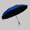 Chinese Factory EXW Price Auto Open Plastic Handle Print logo 3 Fold Umbrella Rainproof Promotional Umbrella