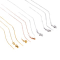 Link Chain Choker Necklace 316L Stainless Steel Trendy Gold Color Chains Necklaces Wedding WOMEN'S Gift Party Engagement Unisex