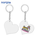 Factory Wholesale Personalized Design Custom Double Sided UV Printing Keychain DIY Acrylic Keychain