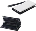 Qualisub Personalized Zipper Lady Wallet Sublimation Long Wallet for Women PU Purse for Women for Sublimation