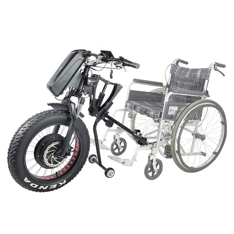 New Hot Selling 2026 Travel Foldable Elderly Disabled Use Electric Wheelchair 16inch 350w 20inch 1200w Wheelchair Electric Kit