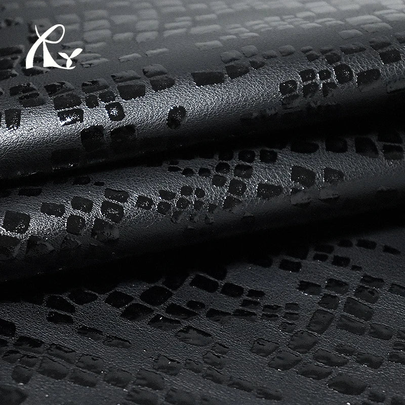 0.8mm Microfiber Leather with Spot Rain Flower Stone Pattern for Home Furnishings Shoes Luggage Sofas Bags-Artificial Leather