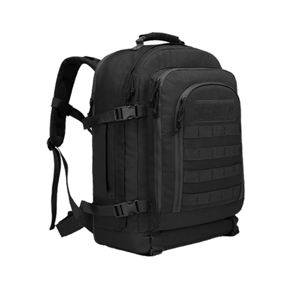 Durable 36-55L MOLLE Internal Frame Outdoor Tactical Backpack Camouflage Design Zipper Waterproof 600D Polyester CS Hunting