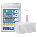Cheap Price Plastic Vacuum Compressed Saver Seal Clothing Bag Explosion Proof Valve Travel Bedding Wardrobe Storage PA+PE