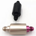 Oil Filter AN6 Fittings Universal Billet R-Usable Oil Filter AN6 AN10 30 Micron Billet Fuel Filter