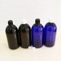 OEM & ODM Wholesale 1000ml PET Screw Cap Cosmetic Packaging Empty Containers for Lotions Creams Hair Conditioner Bottles