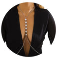 Body Chain Pearl Sexy Bra Waist Body Necklace Party Body Accessories for Women and Girls