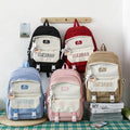 Wholesale Girls Light Leisure 4 Sets School Bags Backpack Customized Anti-theft Fashion Travel Student Backpack