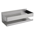 304 Stainless Steel Brushed Nickel /Black Bathroom Shower Caddy Adhesive Bathroom Shelf