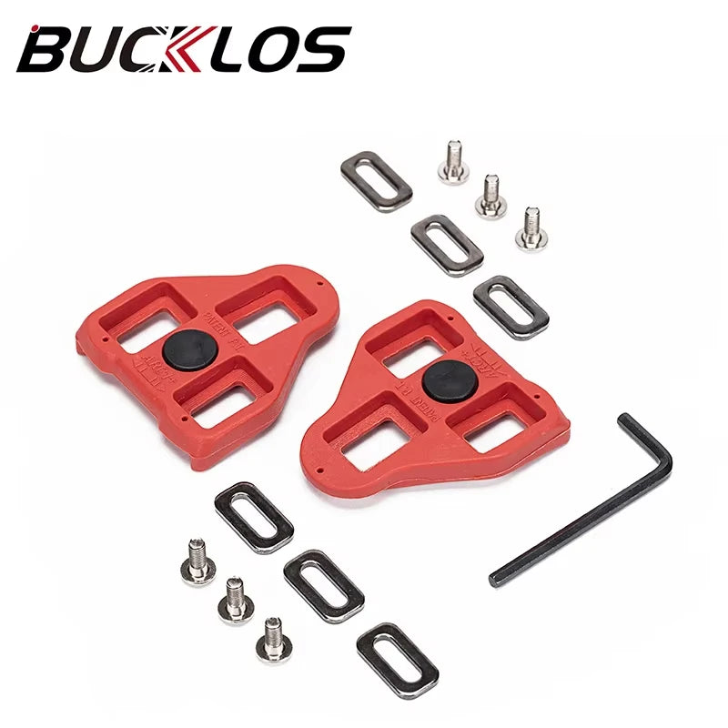 BUCKLOS bicycle shoe clips suitable for road and mountain bike pedal clips bicycle shoe clips and bicycle riding parts.