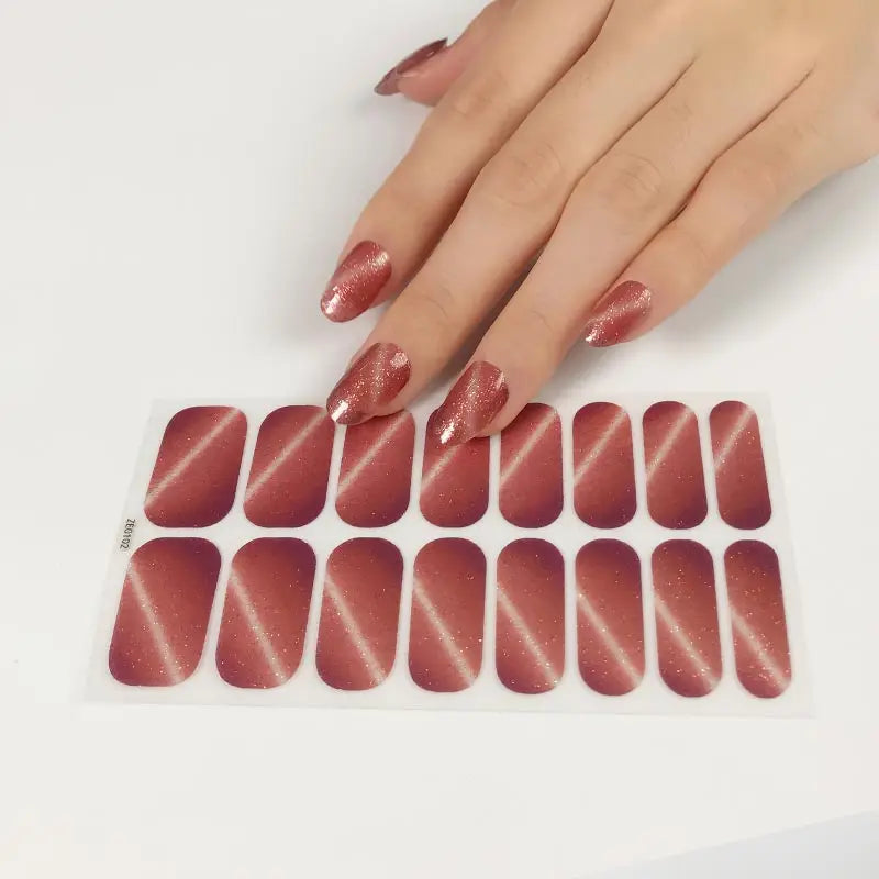 Beautysticker Colorful and Fashion Nail Stickers Plastic Material Available at Wholesale Price