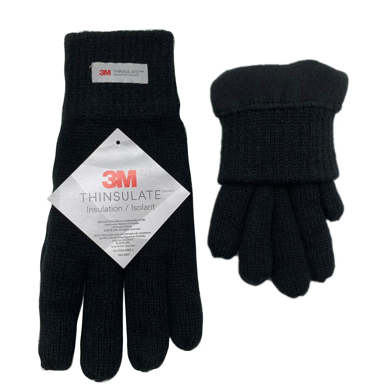 40 Grams  Insulated Winter Gloves 100% Acrylic Knitted Winter Thermal Men Women Outdoor Sport Daily