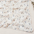 Hot Sale Baby Soft Digital Printing Bamboo Cotton Muslin Blanket Winter Solid Bedding Set Quilt Infant Bedding Swaddle Wrap