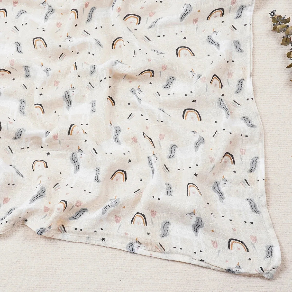 Hot Sale Baby Soft Digital Printing Bamboo Cotton Muslin Blanket Winter Solid Bedding Set Quilt Infant Bedding Swaddle Wrap