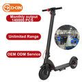 Kixin High Quality 25KM/H 2 Wheel Design Replaceable Battery 350W Motor Fast E-scooter Foldable Electric Scooter Adult With Seat