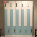 High-Quality L Shape Lockers for Sale Waterproof HPL Locker Cabinet for Gym and Office