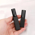 Whole Sale Twist Perfume Atomizer Matte Black square Travel Size 5 ml Perfume Bottle Spray